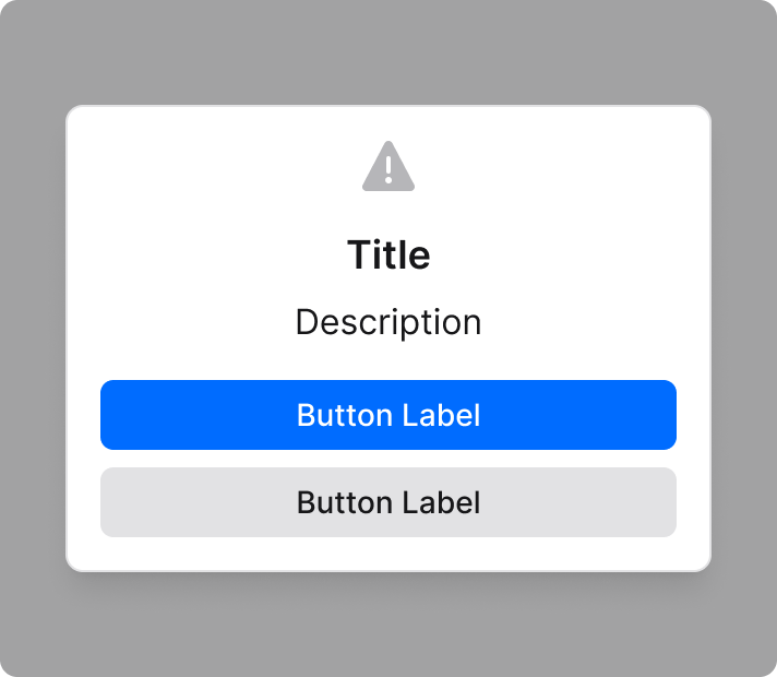 Alert dialog anatomy example 1