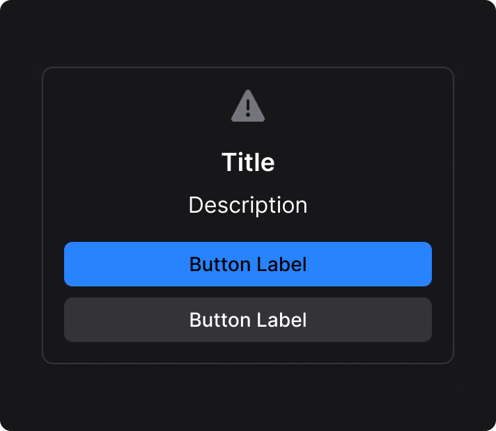 Alert dialog anatomy example 2