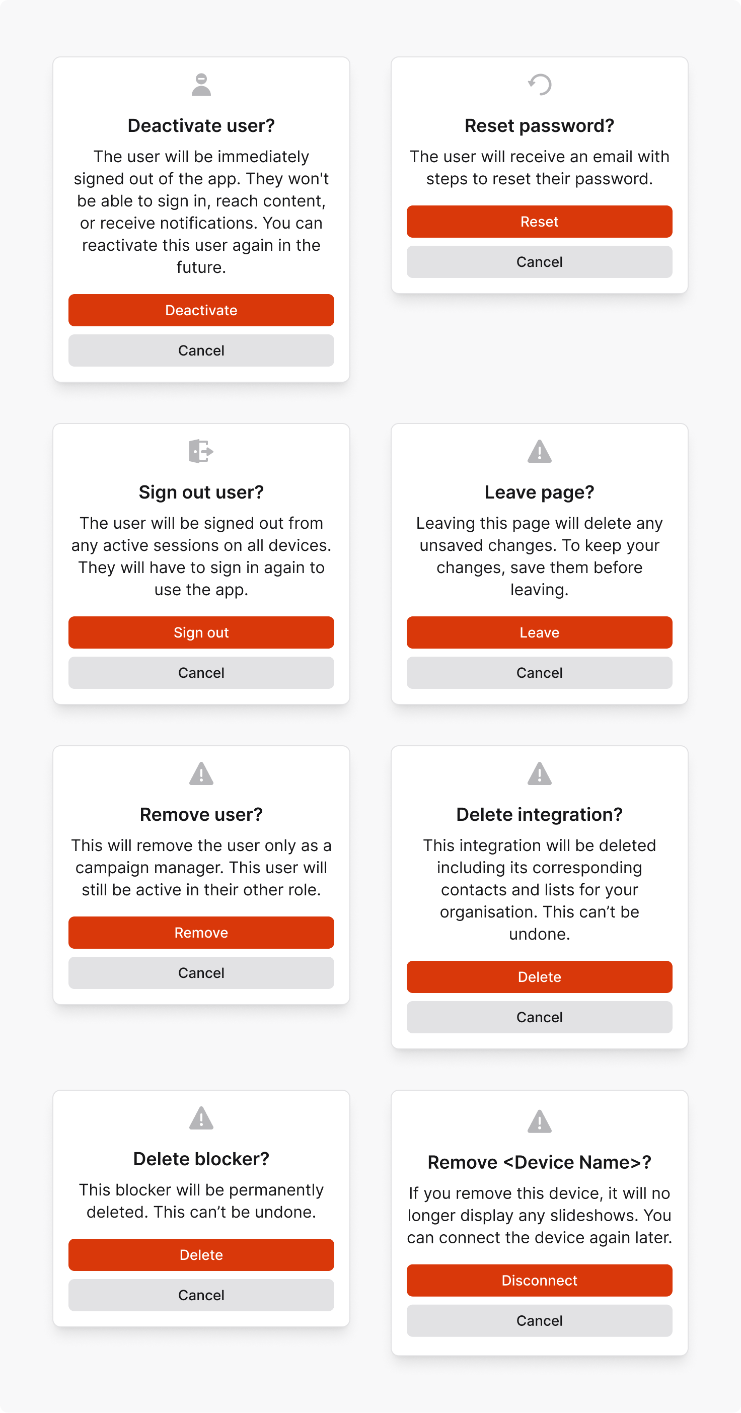 Alert dialog usage example