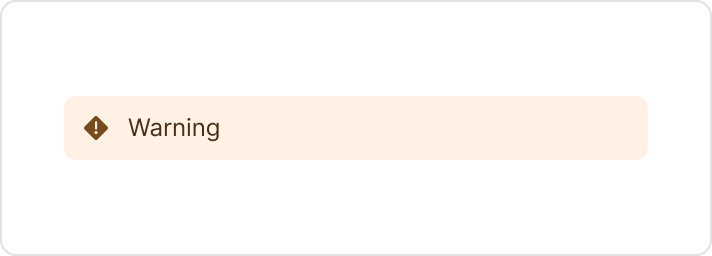 Banner Warning variant