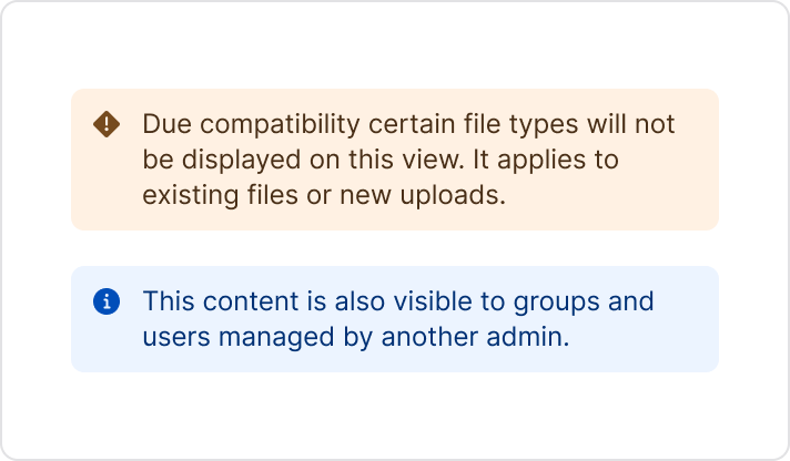 Banner Standalone layout