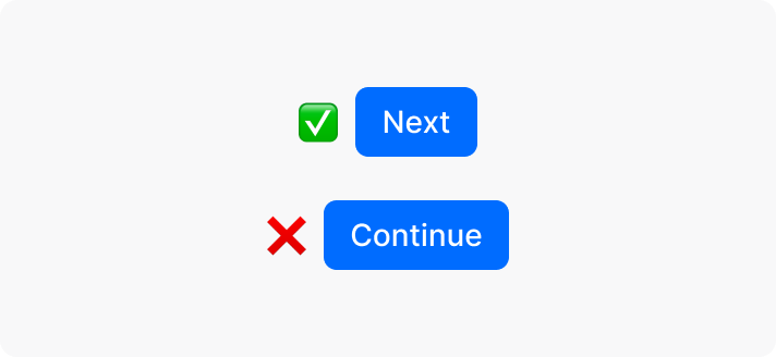 Button do and don't example 6