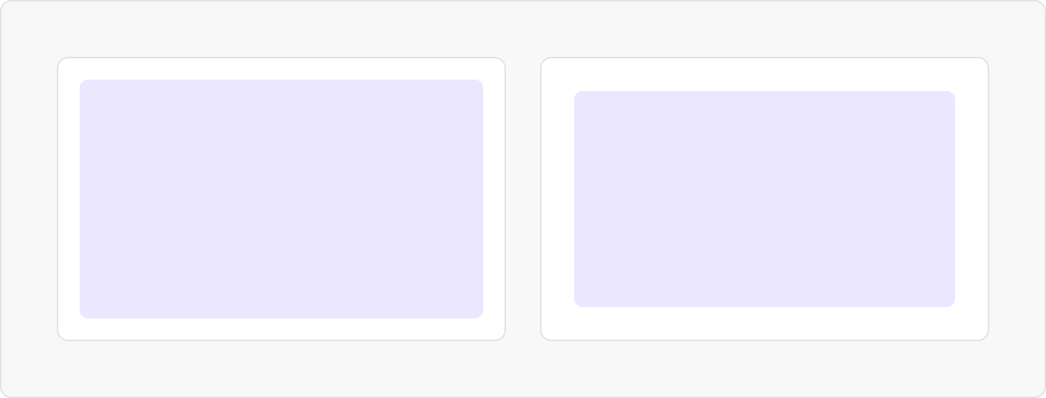 Card padding options