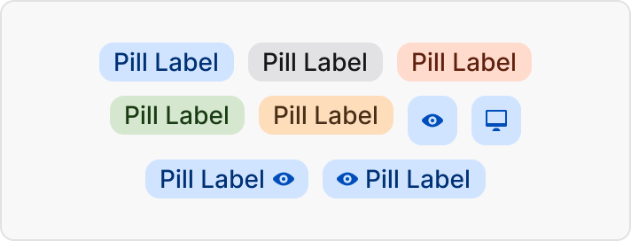 Pill anatomy with icon and text