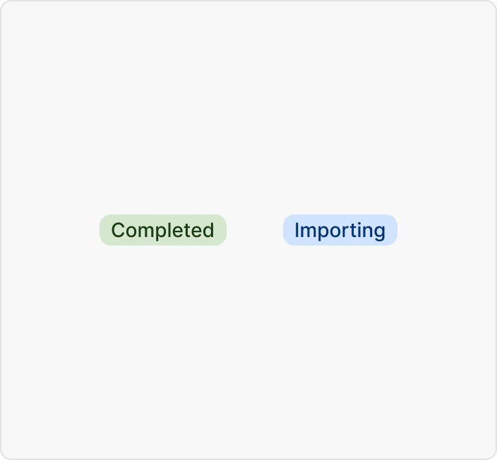 Pill content guideline format examples