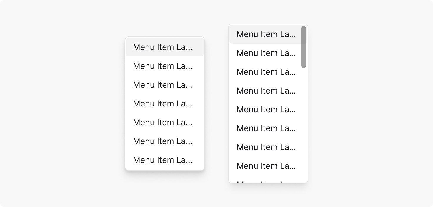 SearchableSingleSelect dropdown height behavior
