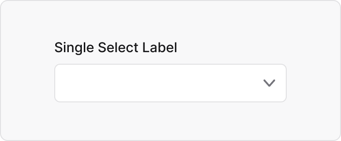 Select label example