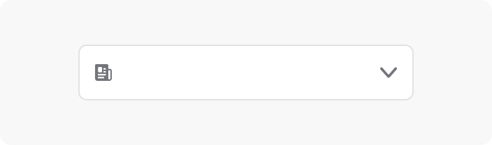 Select leading icon example