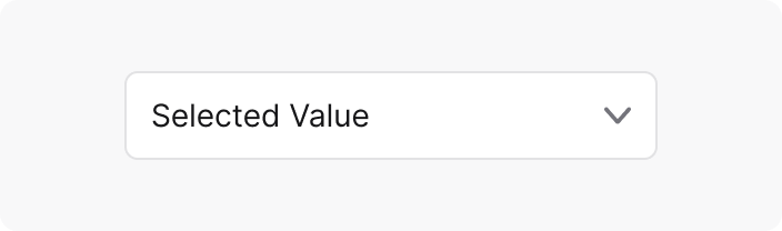 Select predefined value example